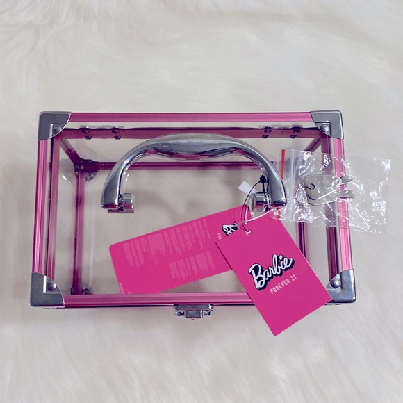 Barbie Pink Make Up Train Case NWT Excellent Condition HTF - Picture 2 of 12